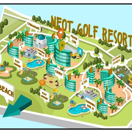 Caesars Place Sea View 2Br Neot Golf Caesarea Ngoại thất bức ảnh